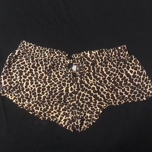 Urban outfitters dupe cheetah print booty shorts